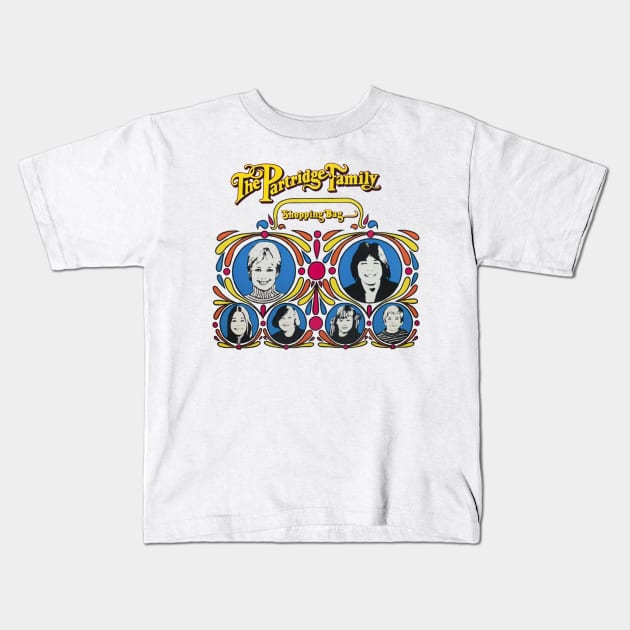 Colorful Beautiful The Partridge Family - Shopping Bag Kids T-Shirt by offsetvinylfilm